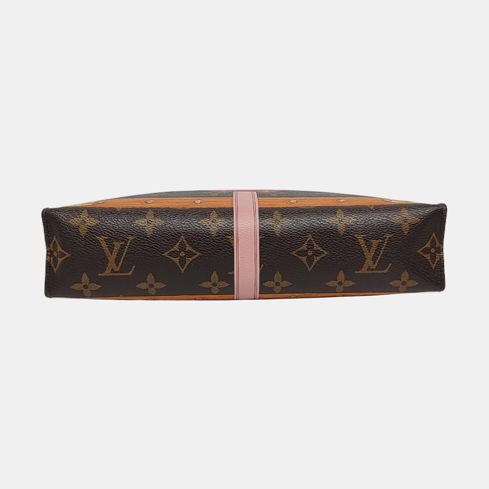 TOILET POCKET 26 Monogram Coated Canvas Brown