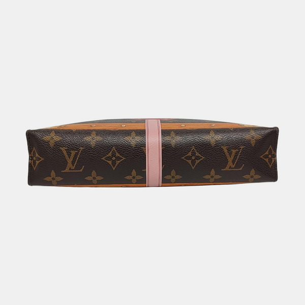 TOILET POCKET 26 Monogram Coated Canvas Brown