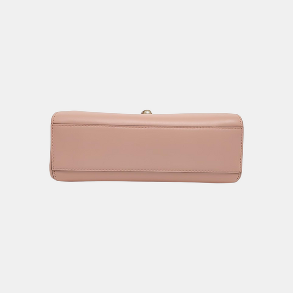 Bamboo 1947 Small Calfskin Pink