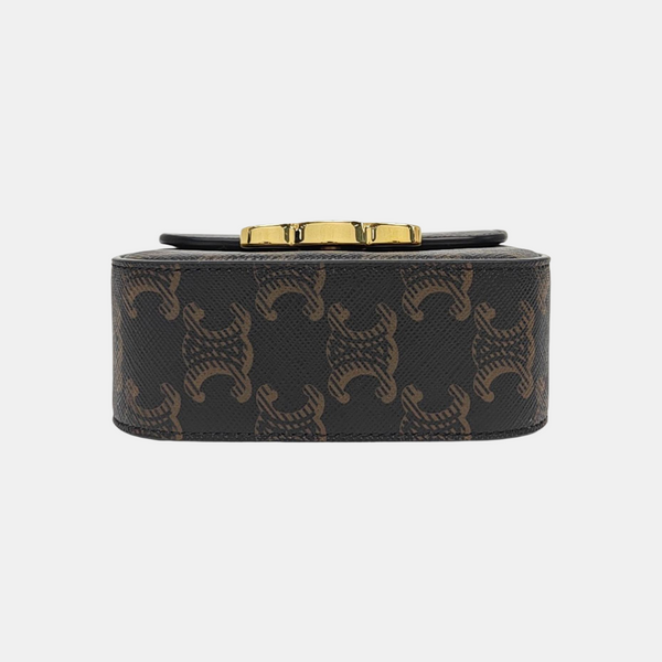TRIOMPHE Mini Coated Canvas Black