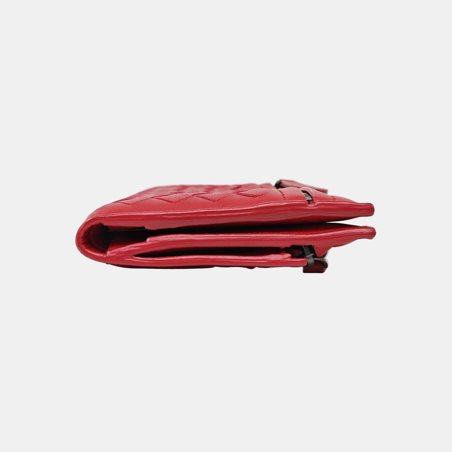 Lambskin Wallet Red