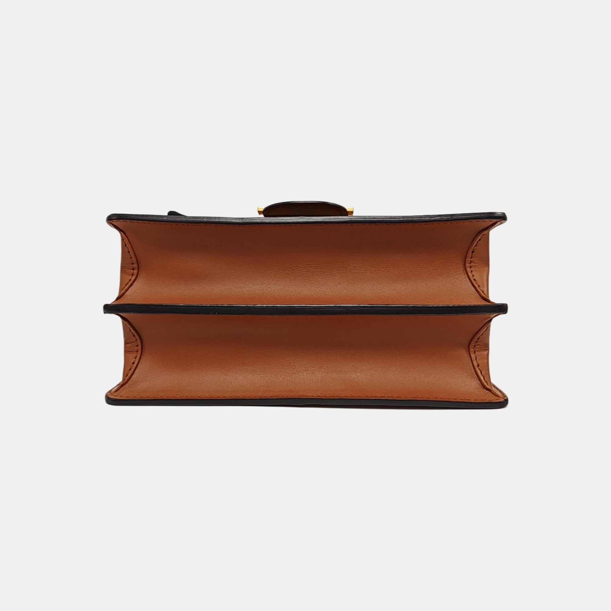 DAUPHINE MM Monogram Coated Canvas Brown
