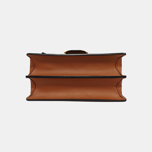 DAUPHINE MM Monogram Coated Canvas Brown