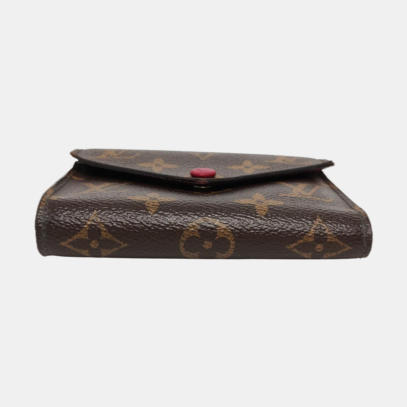 VICTORINE Monogram Coated Canvas Brown Wallet