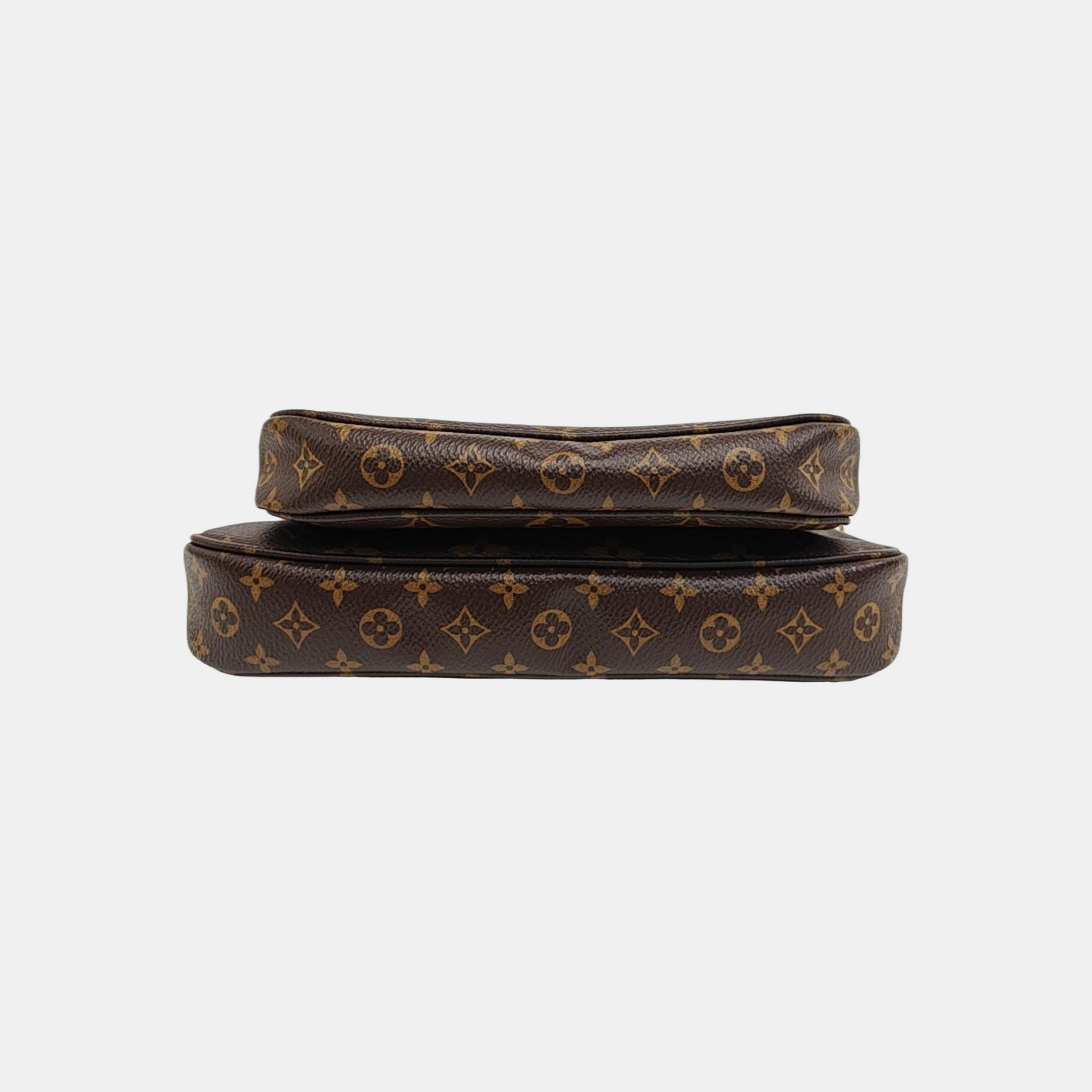 MULTI Monogram Coated Canvas Brown