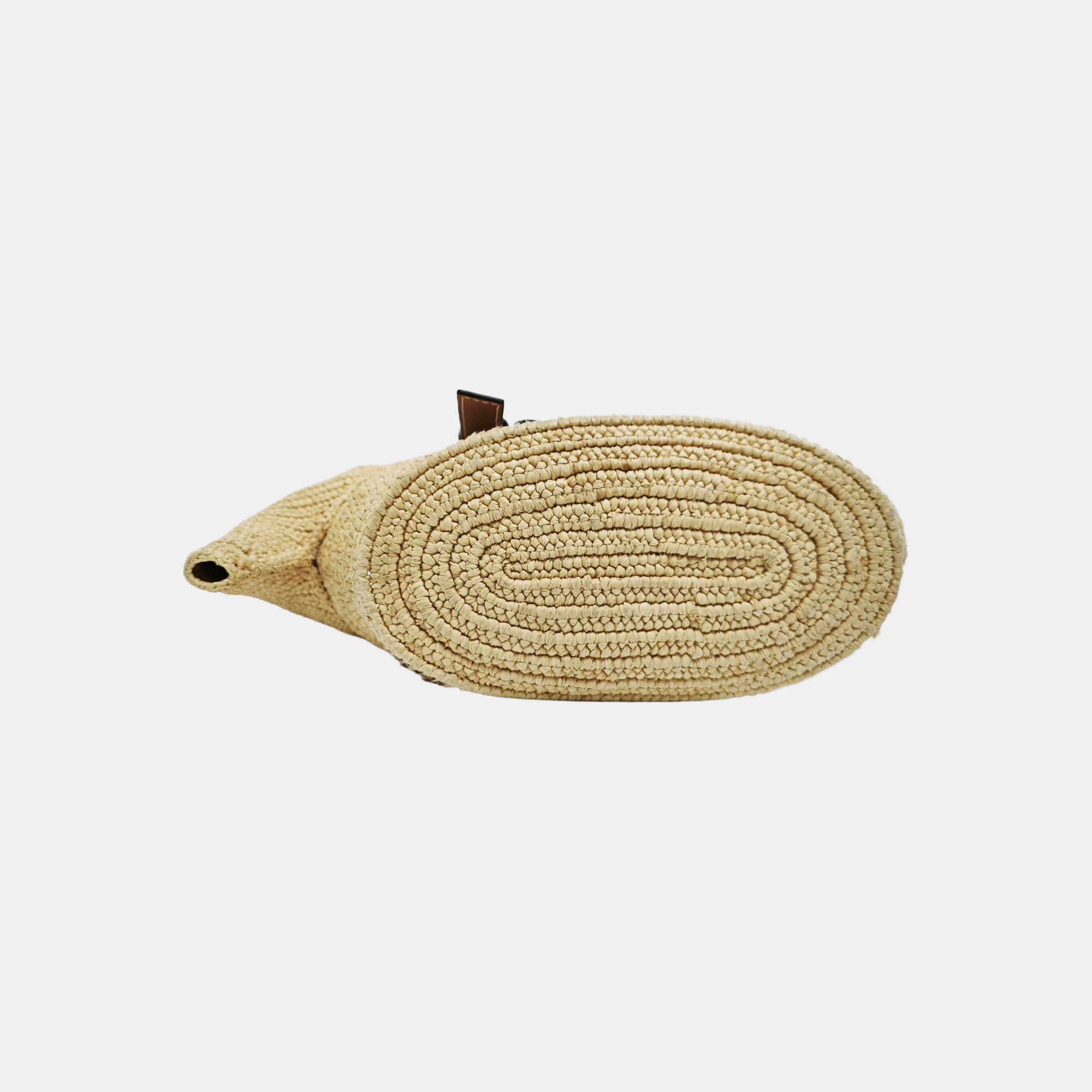 Basket Small Straw Beige