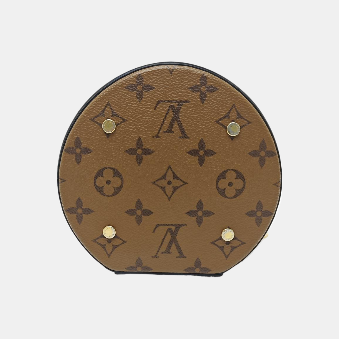 CANNES PM Monogram Coated Canvas Brown