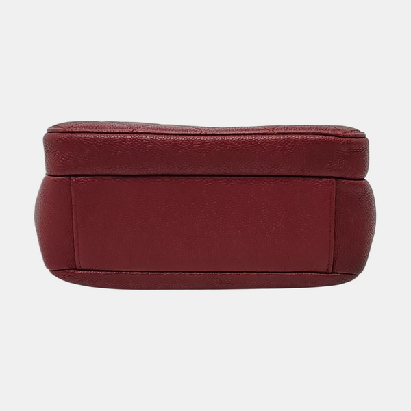 Grained Calfskin Red