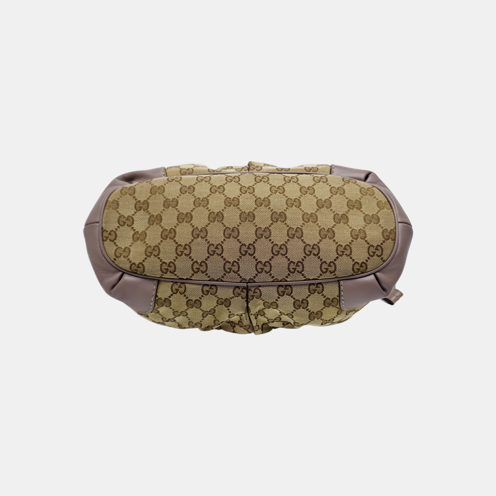 Sukey Monogram Canvas Beige