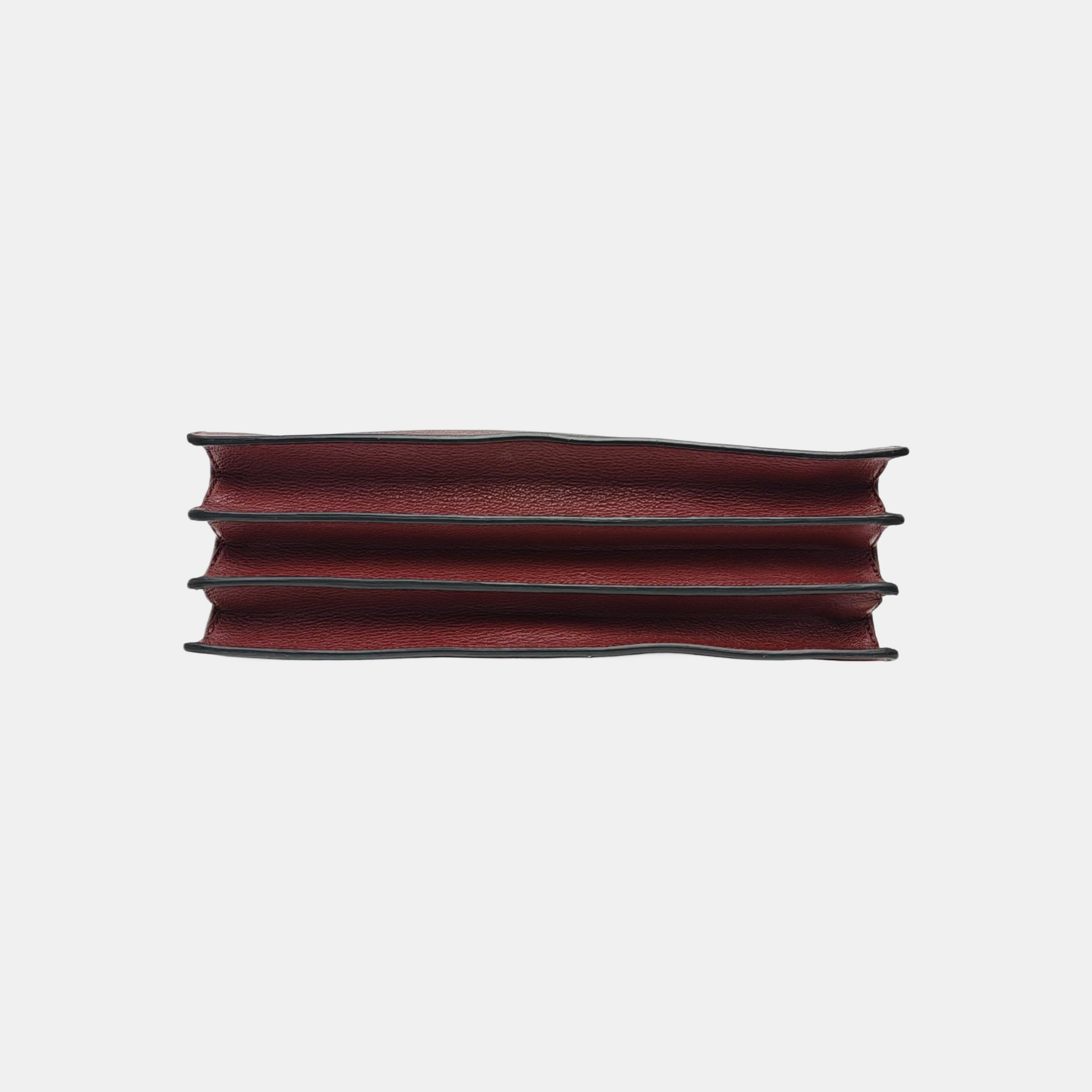Calfskin Shoulder Bag Red