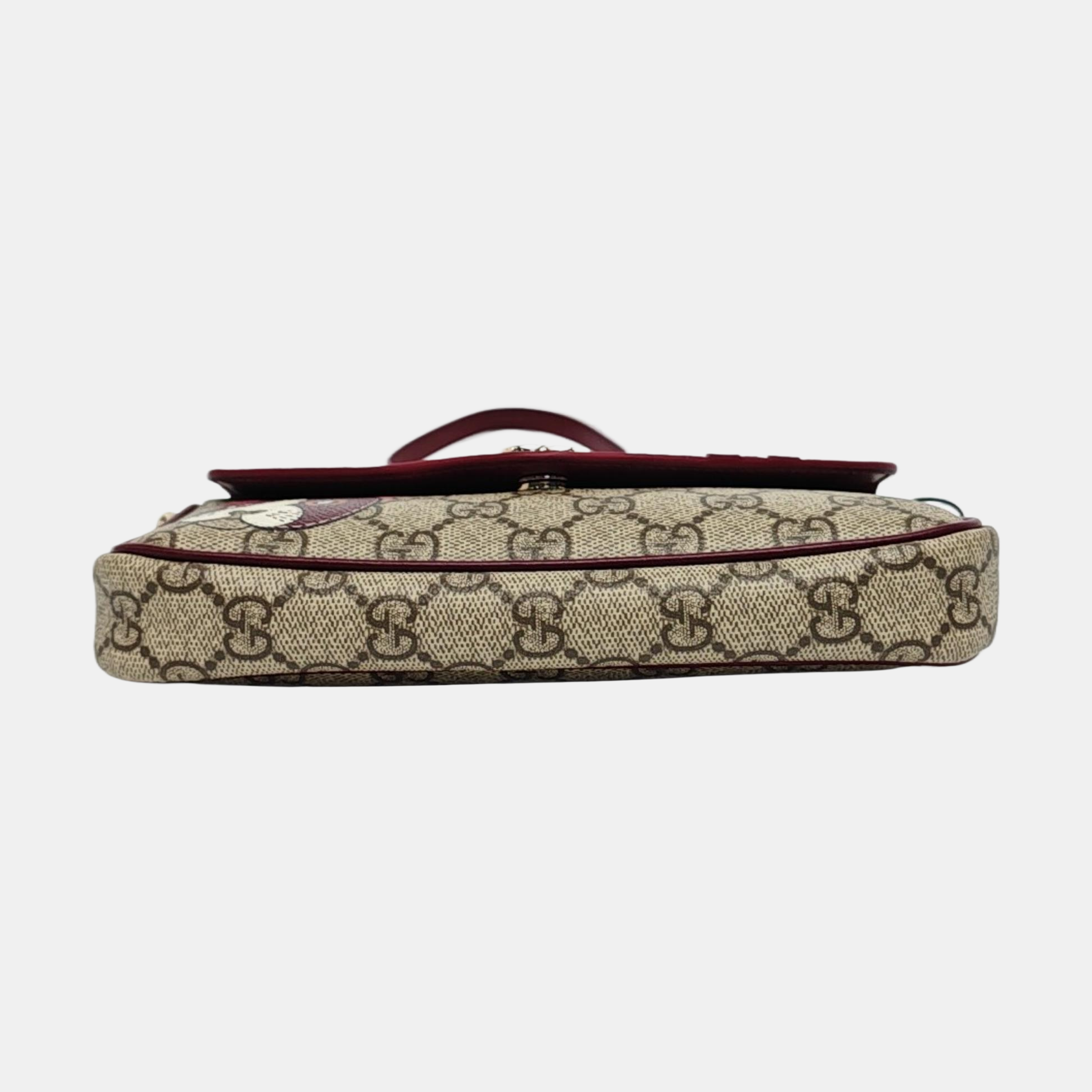 Monogram Coated Canvas Mini Beige