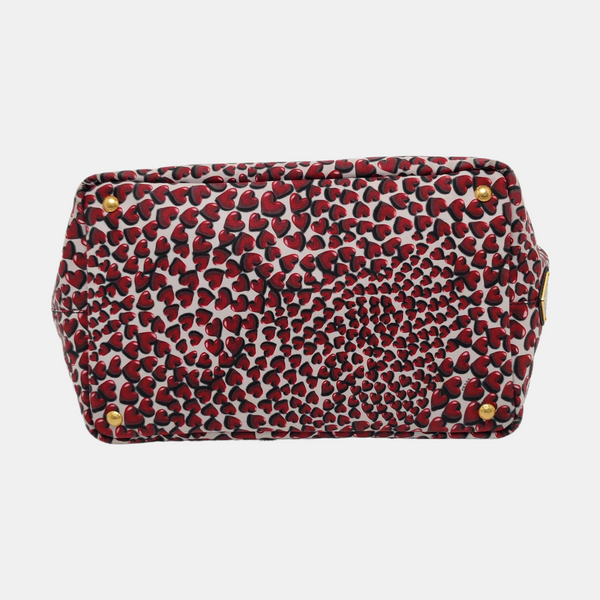 Nylon Tote Bag Red