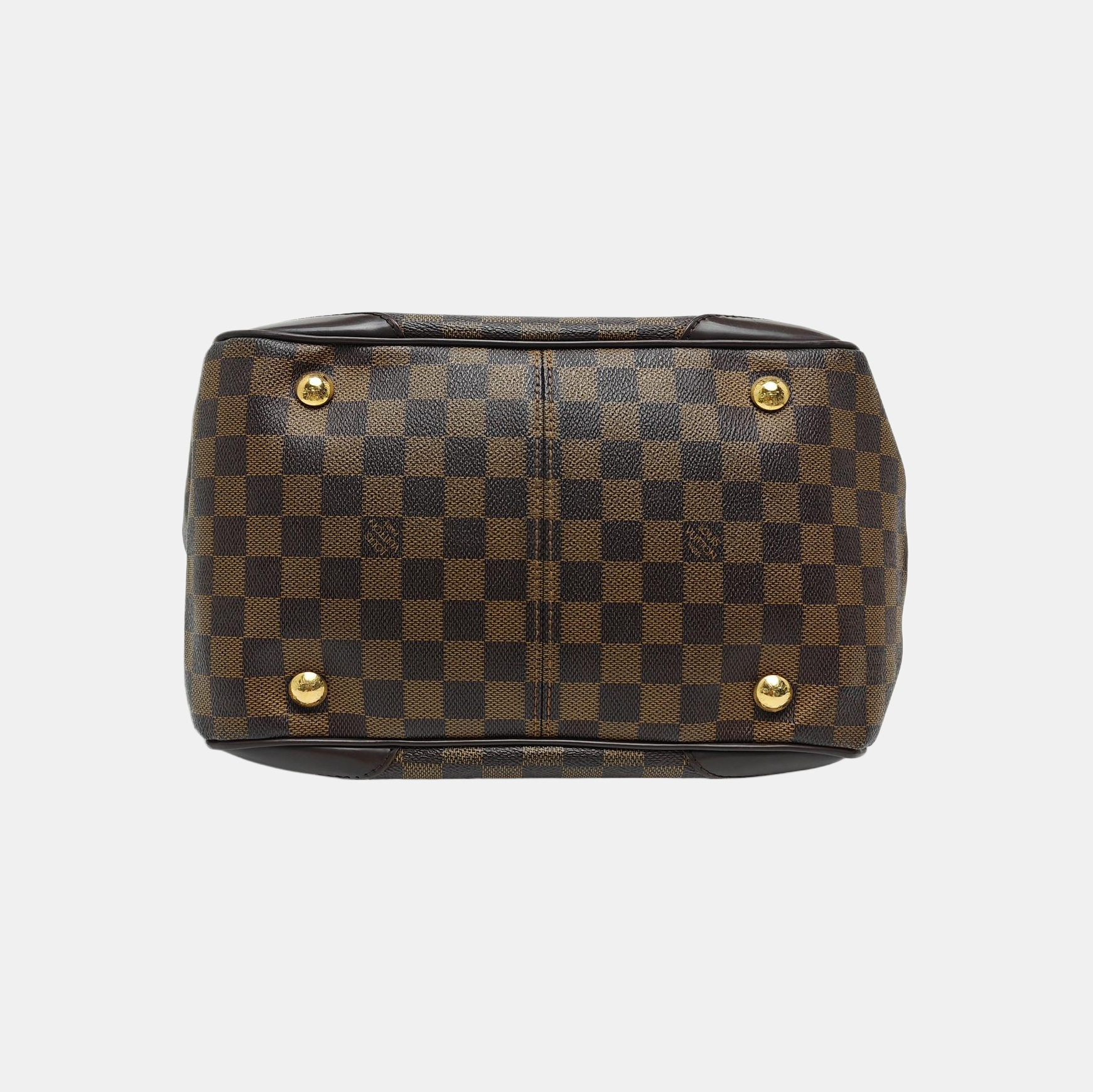 VERONA MM Damier Ebene Coated Canvas Brown