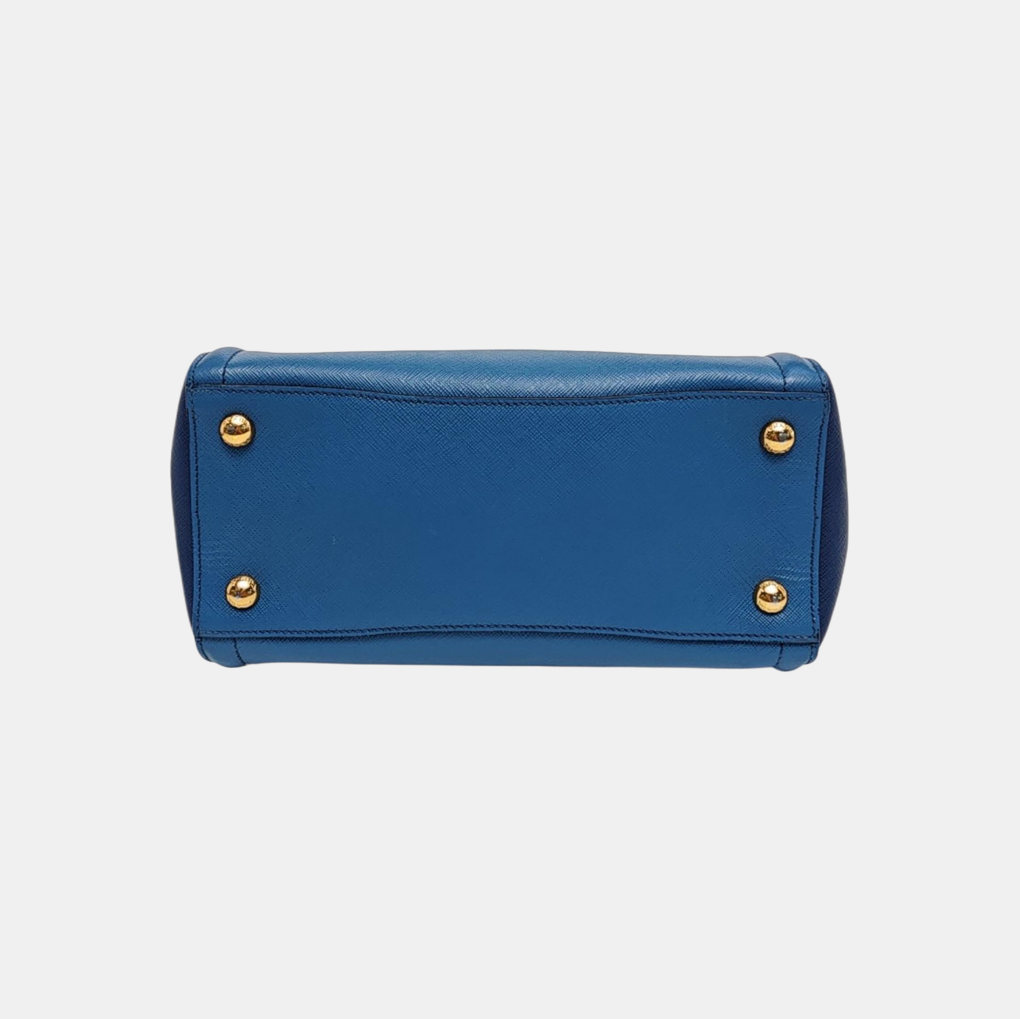Parabole Saffiano Calfskin Blue