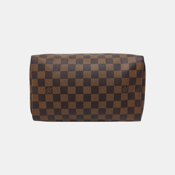SPEEDY 25 Damier Ebene Coated Canvas Brown