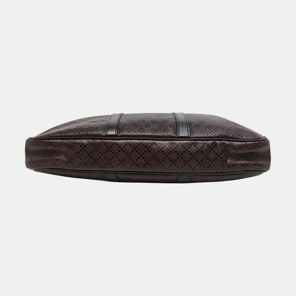 Calfskin Shoulder Bag Brown