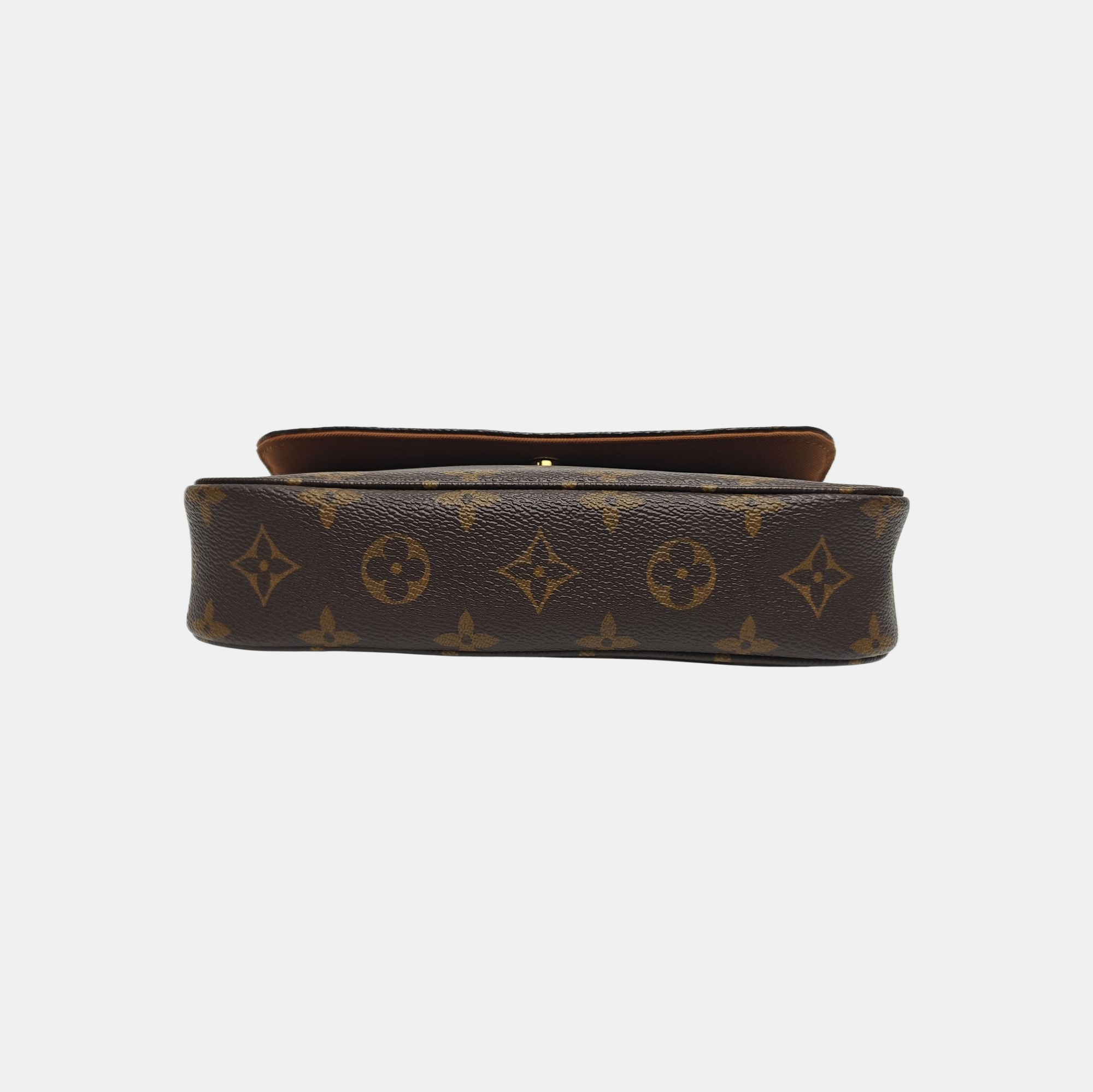 IVY Monogram Coated Canvas Brown