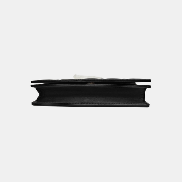 Lady Dior Small Cannage Lambskin Black