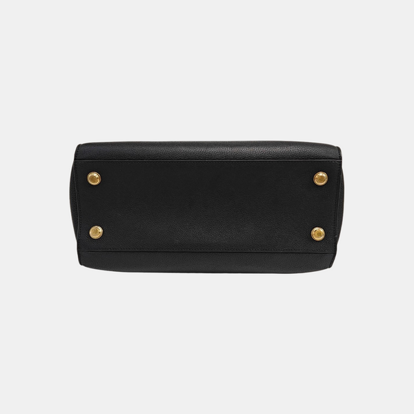 CITY STEAMER MM Calfskin Black