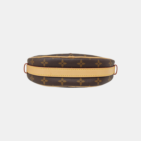 CROISSANT Monogram Coated Canvas Brown