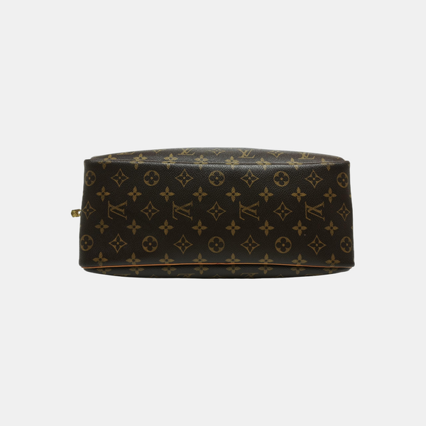 DEAUVILLE GM Monogram Coated Canvas Brown