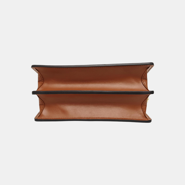 DAUPHINE MM Monogram Coated Canvas Brown