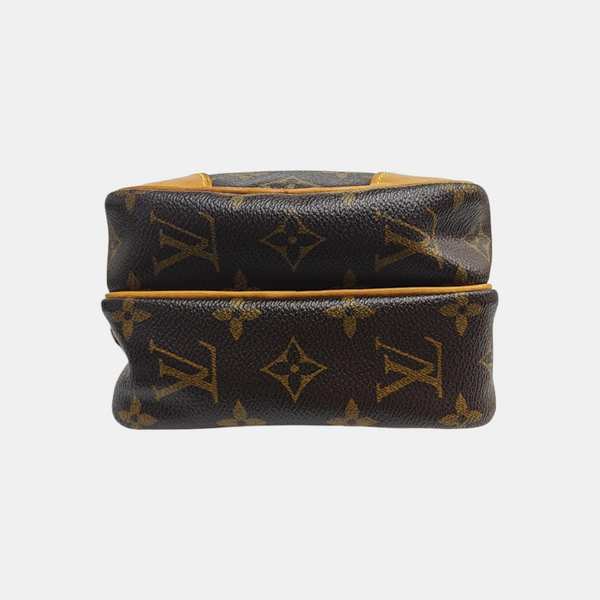 AMAZON Monogram Coated Canvas Brown