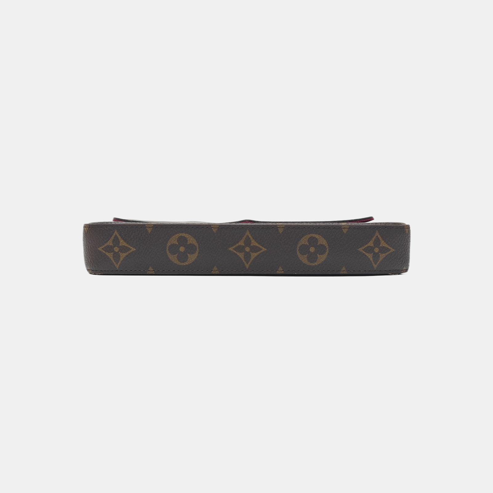 FÉLICIE Monogram Coated Canvas Brown