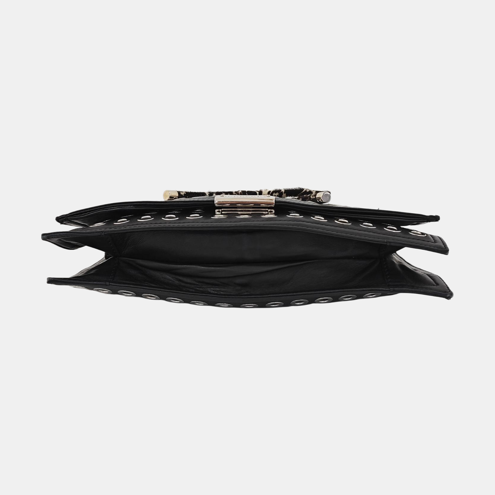 Calfskin Clutch Black