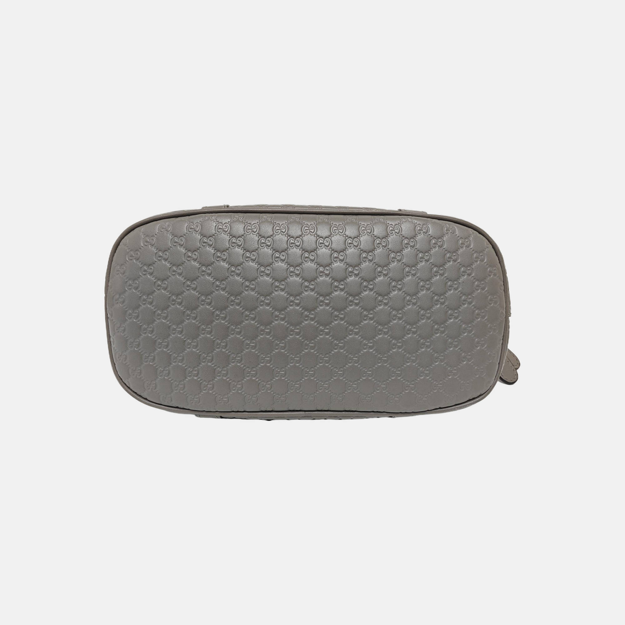 Microguccissima Monogram Calfskin Gray