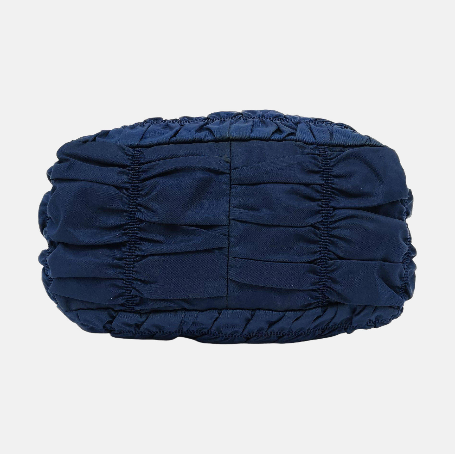 Gaufre Quilted Nylon Blue