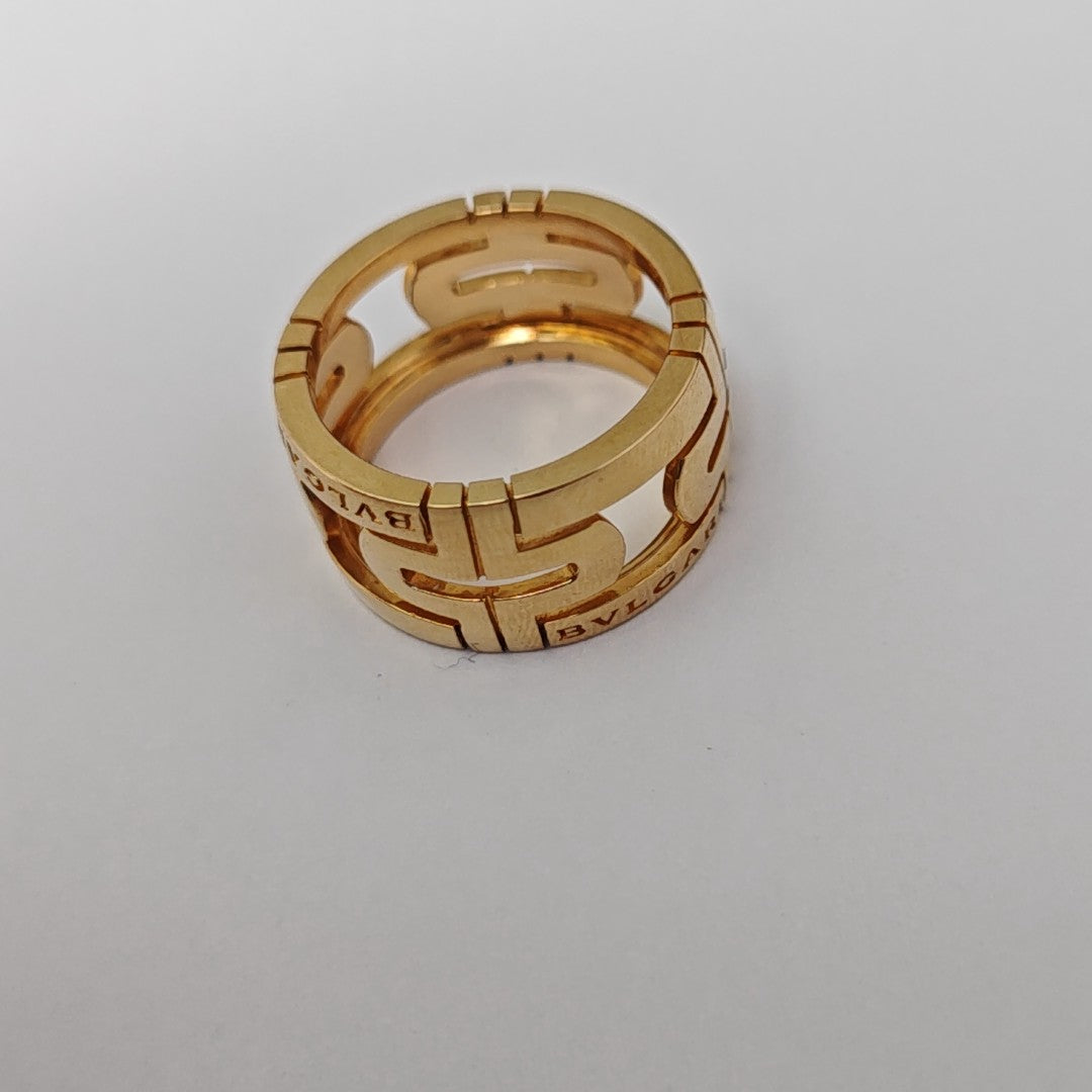 PARENTESI 18k Gold Ring EU 53