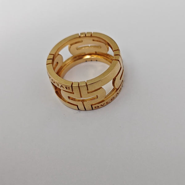 PARENTESI 18k Gold Ring EU 53