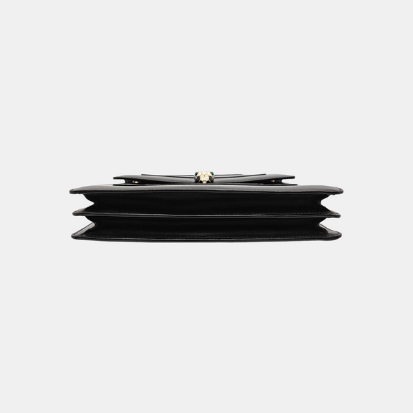 SERPENTI FOREVER Medium Quilted Calfskin Black