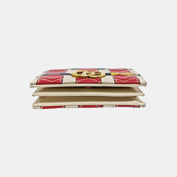 GG Marmont Mini Calfskin Multicolor Wallet