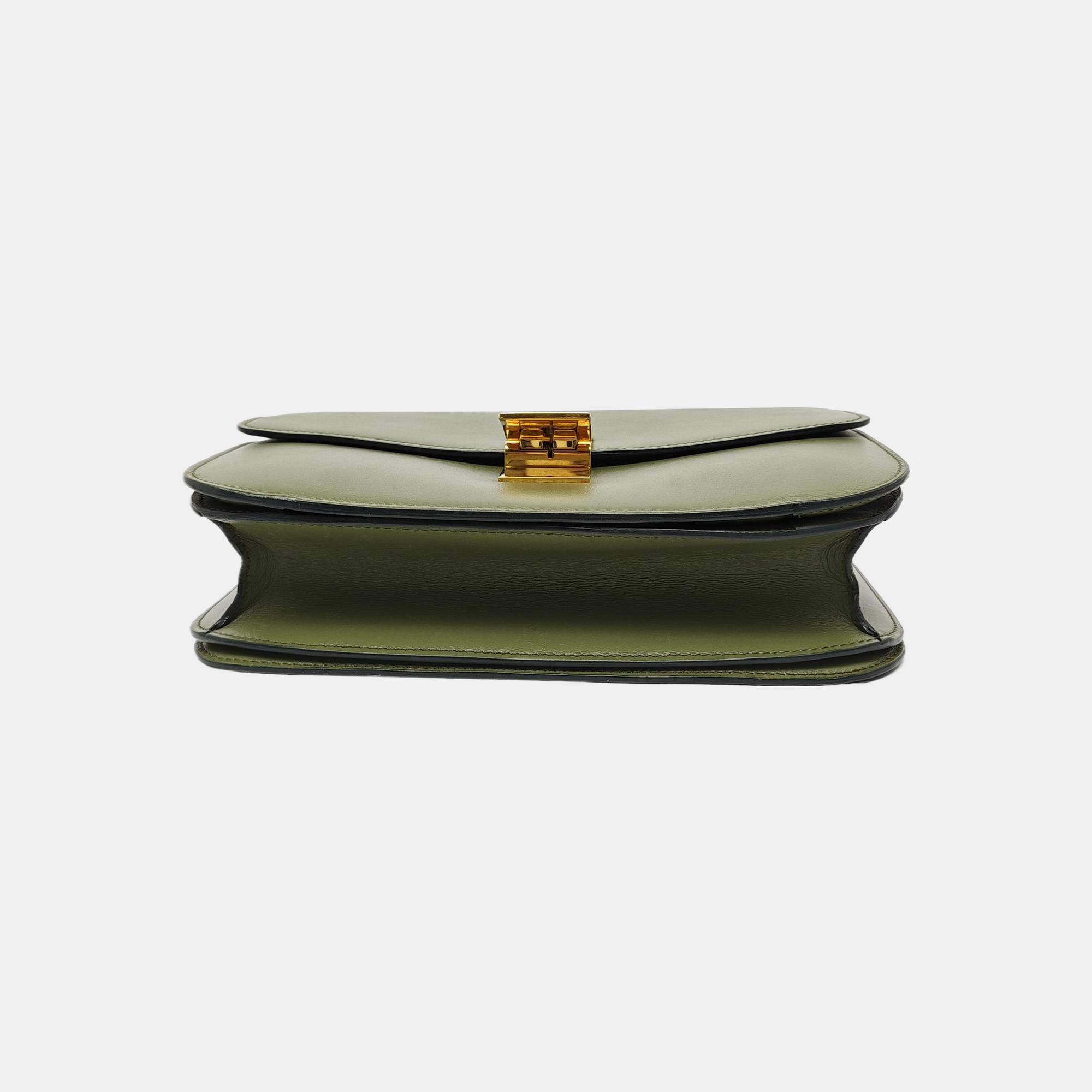 CLASSIC BOX Medium Calfskin Green