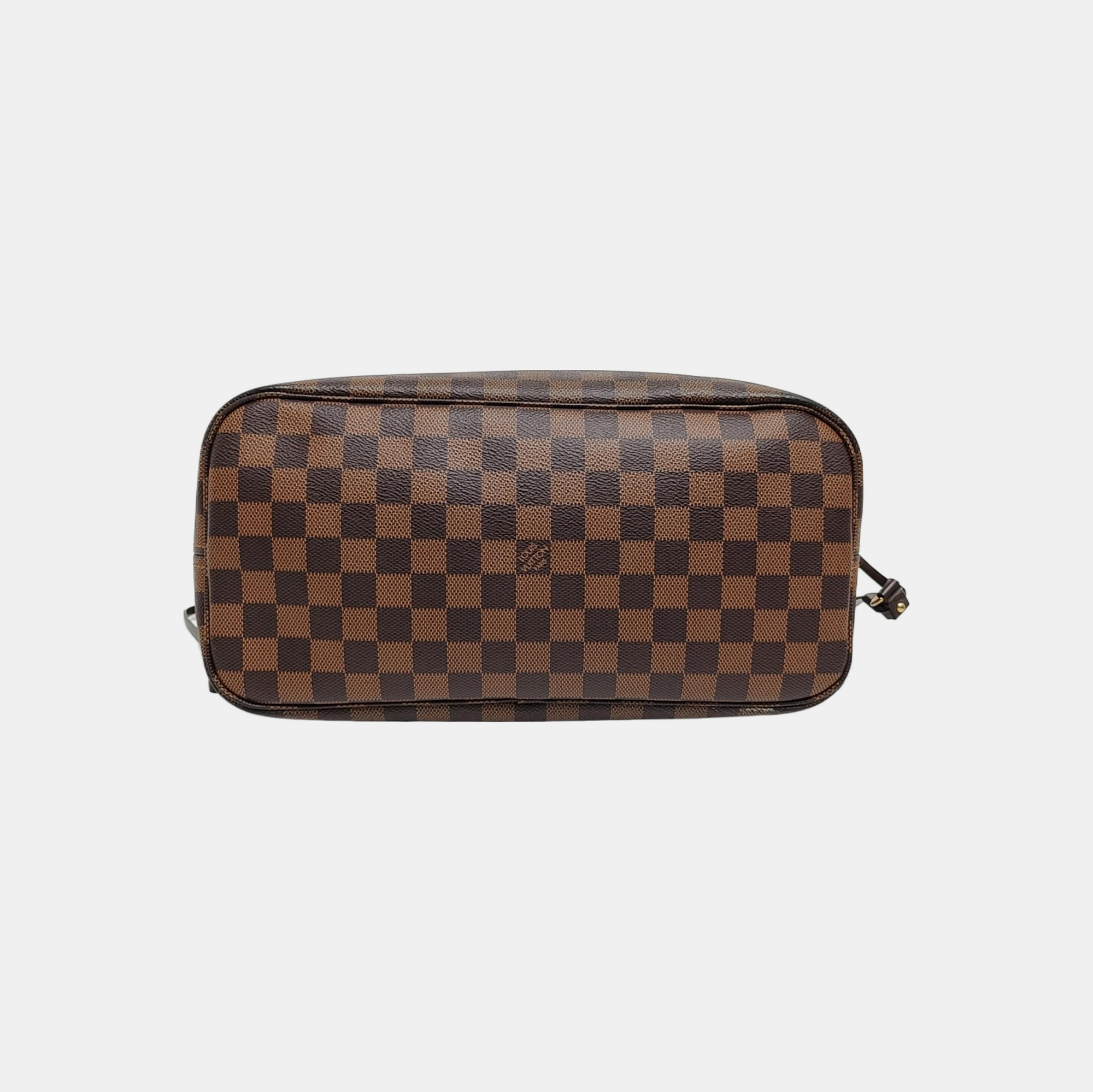 NEVERFULL MM Damier Ebene Coated Canvas Brown