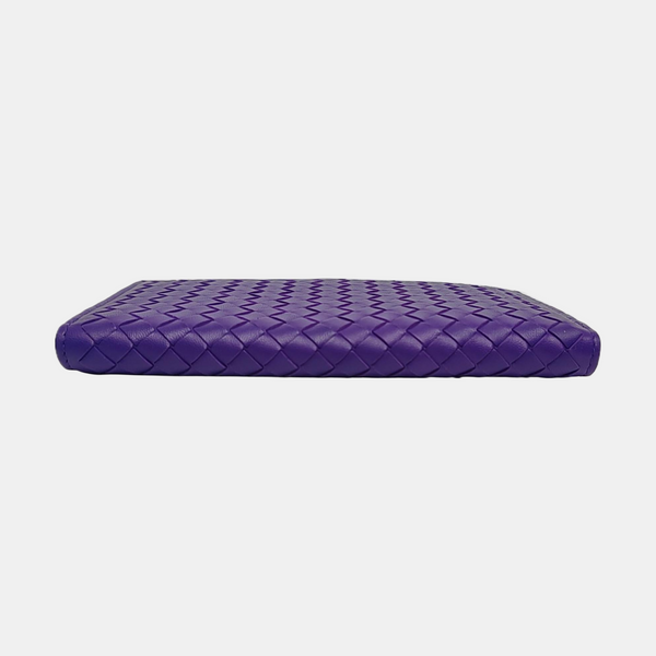 Lambskin Wallet Purple