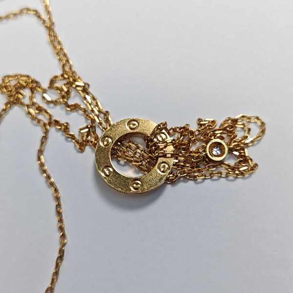 LOVE 18k Gold Necklace