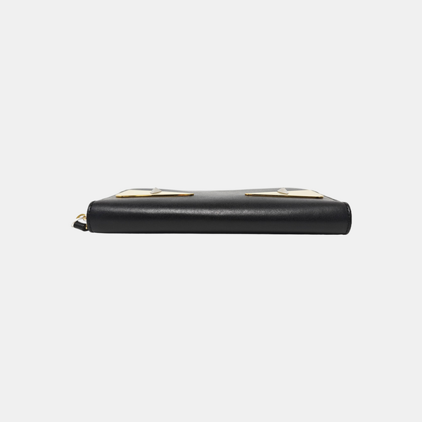 Monster Calfskin Black Wallet