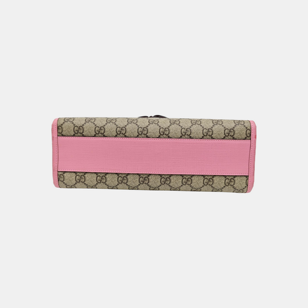 Children’s GG Bucket Monogram Coated Canvas Beige