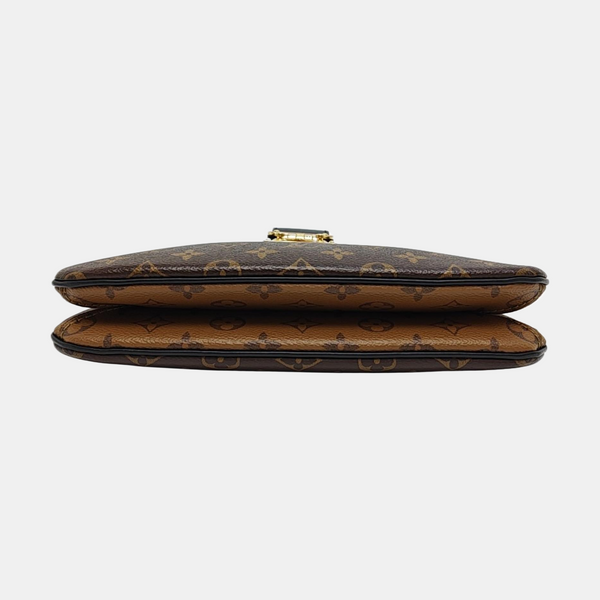 TWINNY Monogram Coated Canvas Brown