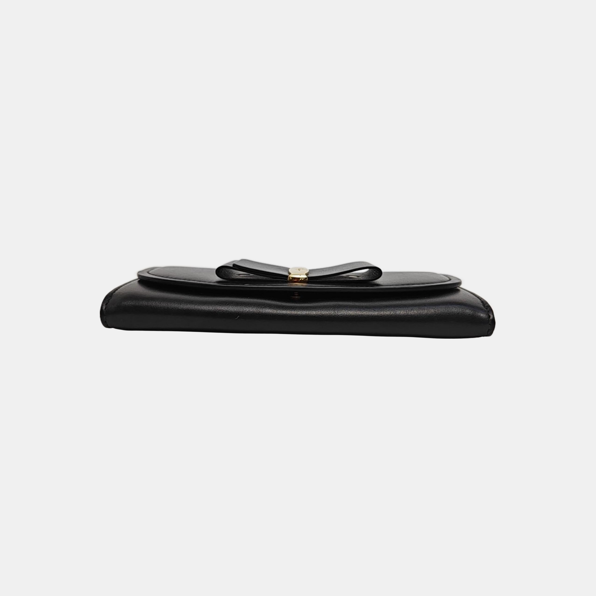 Calfskin Wallet Black
