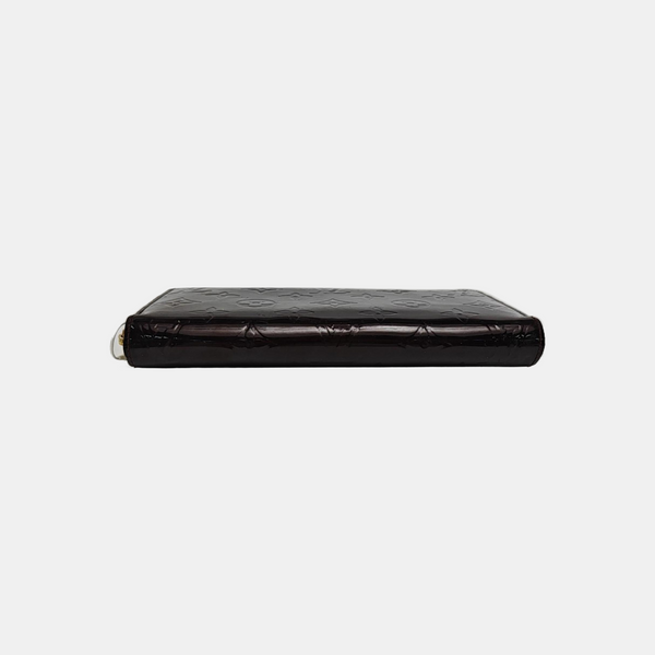 SARAH Monogram Patent Leather Red Wallet