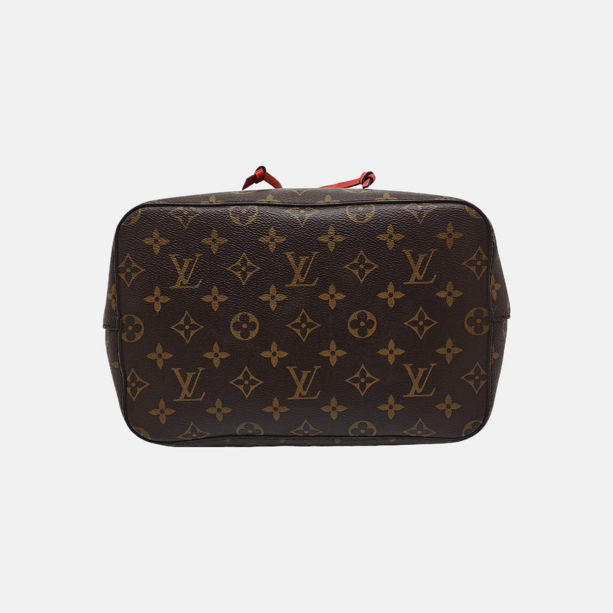 NÉONOÉ MM Monogram Coated Canvas Brown