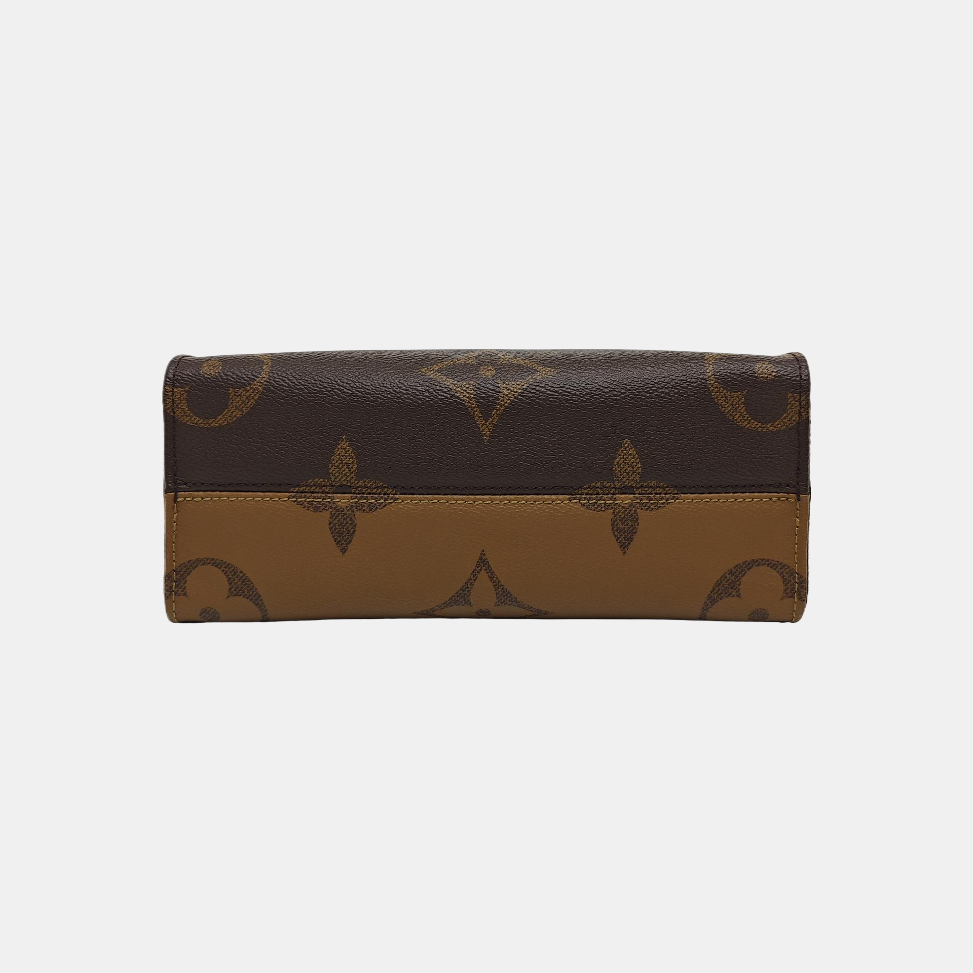 ONTHEGO PM Monogram Coated Canvas Brown