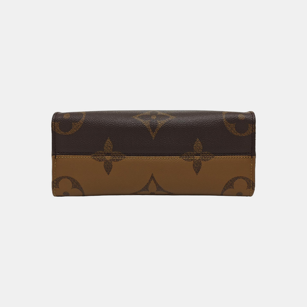 ONTHEGO PM Monogram Coated Canvas Brown