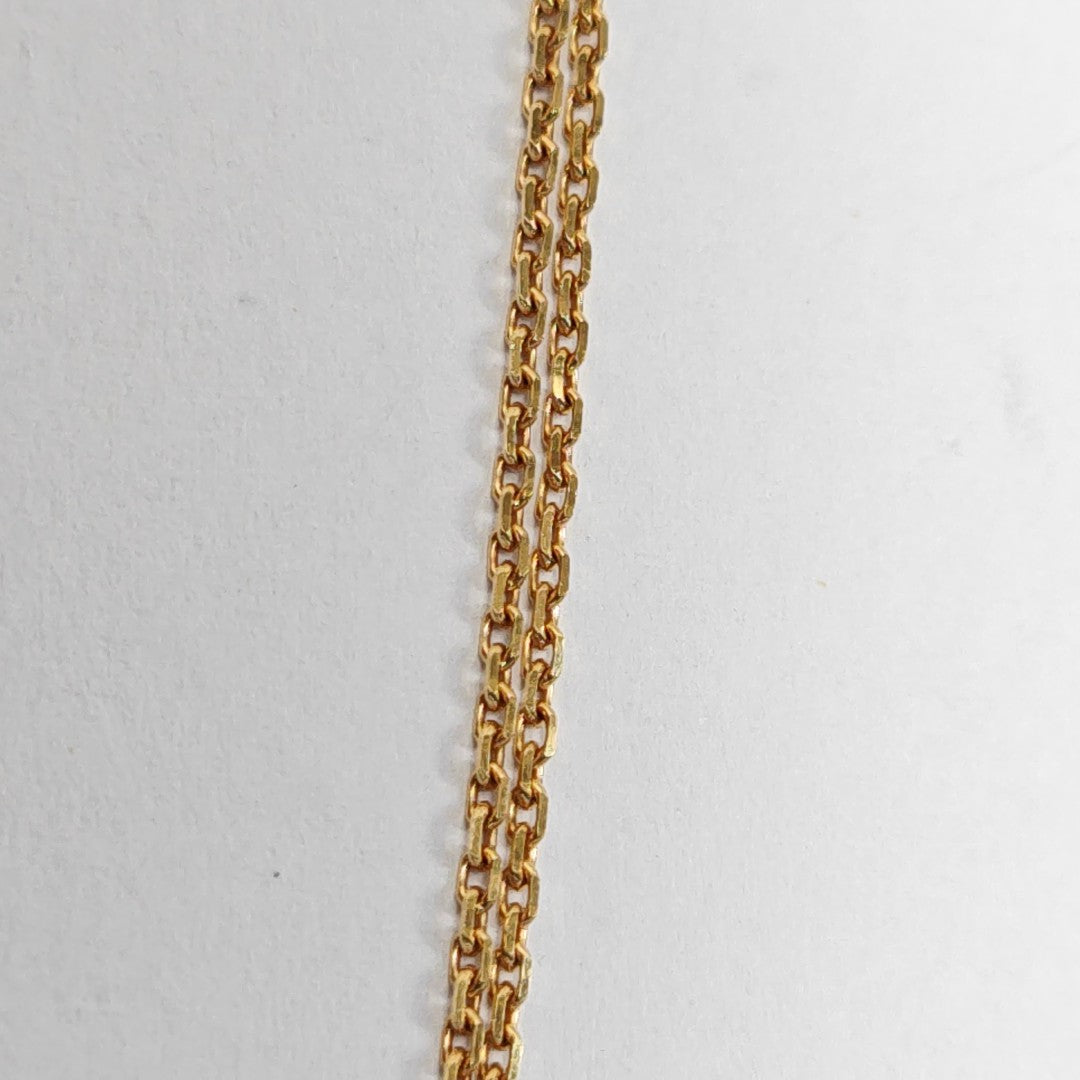 Vintage Alhambra 18k Gold Necklace