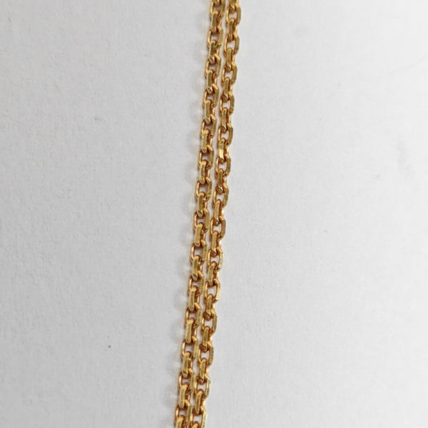 Vintage Alhambra 18k Gold Necklace