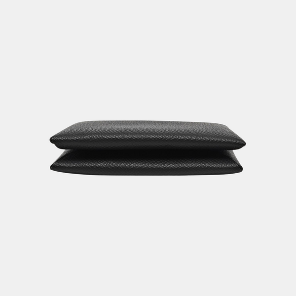 Calvi Epsom Black Card Holder